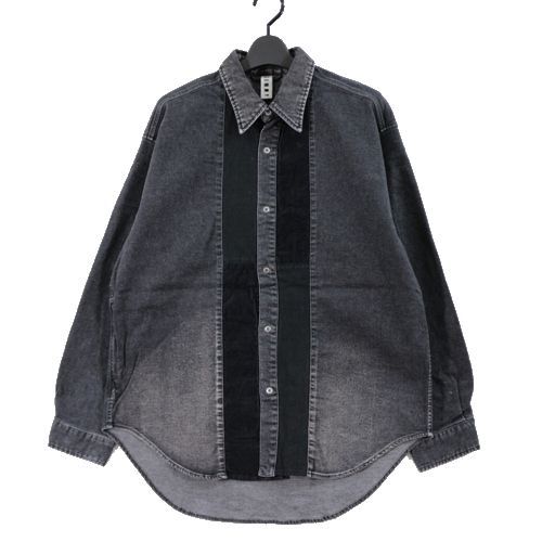 【中古】 KIMMY キミー 24AW 1ST DENIM SHIRT ファースト デニムシャツ M ブラック