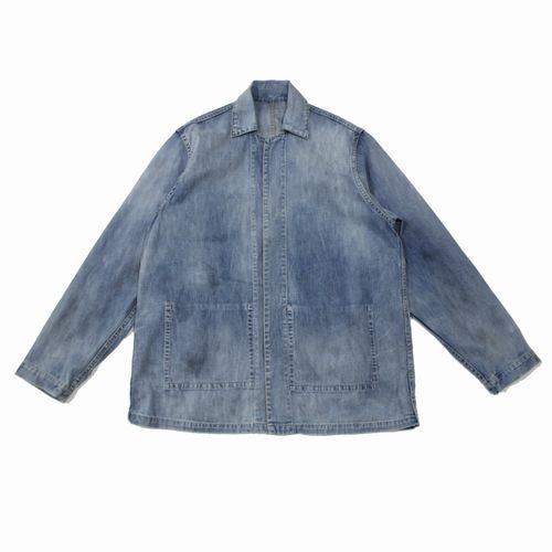 【中古】 A.PRESSE アプレッセ 22AW USN Denim Coverall Jacket デニムカバーオールジャケット 1 インディゴ