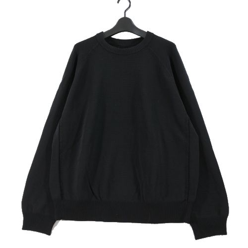 【中古】 Y-3 ワイスリー M CLASSIC KNIT CREW SWEATER ニット M ブラック