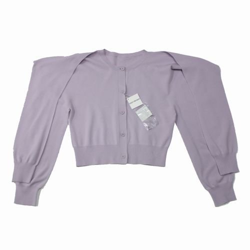 【中古】 ISSEY MIYAKE イッセイミヤケ 25SS カーディガン 2 パープル