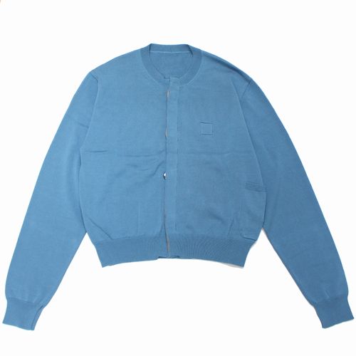 【中古】 SUNSEA サンシー 22SS CAN BADGE KURT\u0027S CARDIGAN ジレー 3 青み
