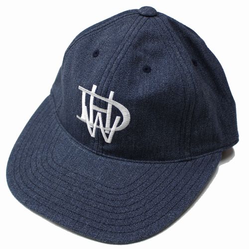 【中古】 THE H.W.DOG\u0026CO. ザ エイチダブリュウ ドッグアンドコー 40S BASEBALL CAP ベースボールキャップ 36 ネイビー