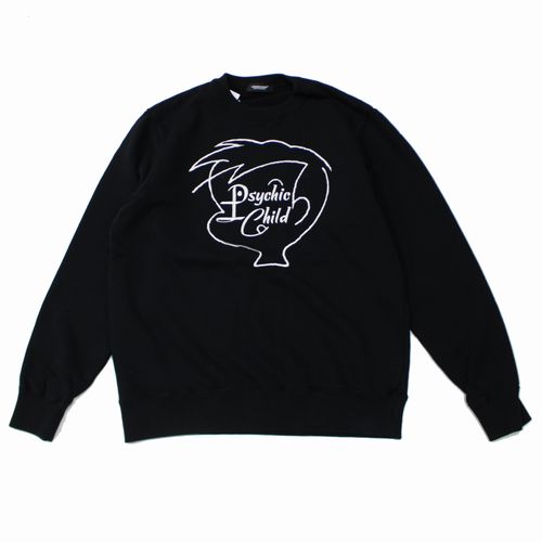 【中古】 UNDERCOVER アンダーカバー 26SS SWEAT Psychic Child スウェット 2 ブラック
