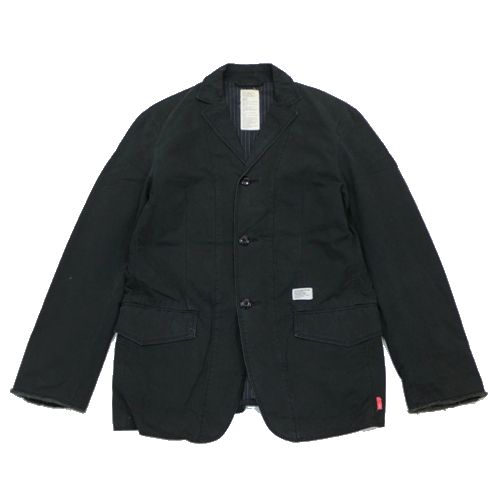 【中古】 WTAPS ダブルタップス ACADEMY JACKET アカデミー ジャケット S ブラック