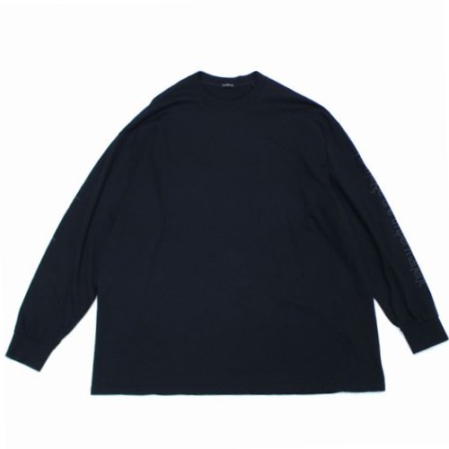 【中古】 COMOLI コモリ 25AW コットンカシミヤ 長袖Tシャツ 5 ブラック|unstitch 店
