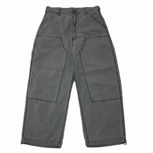 【中古】 THE NORTH FACE PURPLE LABEL 北の方人間の顔 パープルレーベル 25AW Cotton Nylon Weather Field Double Knee Pants 34 薄墨色