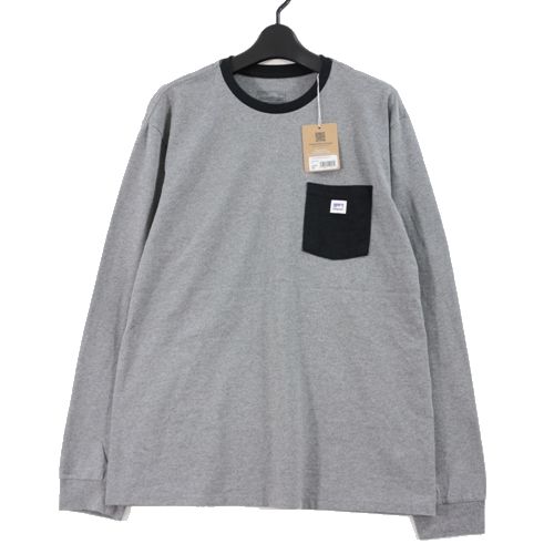 【中古】 Patagonia パタゴニア 24AW L／S Shop Sticker Pocket Responsibili-Tee ロングスリーブショップステッカーポケットレスポンシビリティー