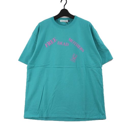 【中古】 UNDERCOVER アンダー押しかぶせる 25SS TEE F.D.M. LOST MAN UC RECORD ティーシャツ 4 藍緑色 メンズファッション-Tシャツ・カットソー