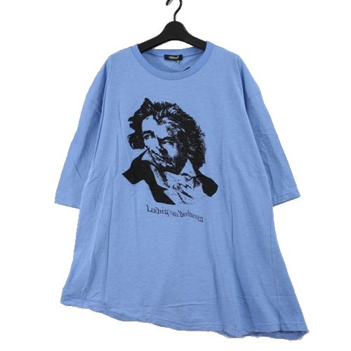 【中古】 UNDERCOVER アンダー覆いかぶせる 25SS LanguidTEE Beethoven プルオーバー 4 青み