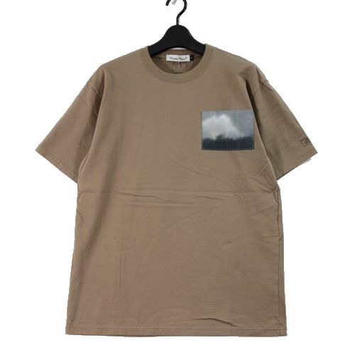 【中古】 UNDERCOVER アンダーカバー 25SS TEE Robert Bosisio プリントパッチ Cloud Tシャツ 1 ベージュ 6,951円