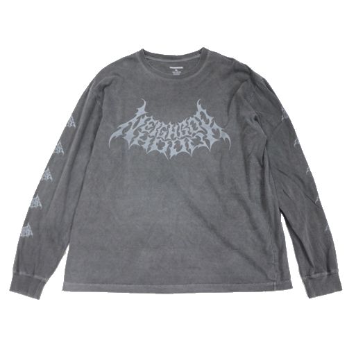 【中古】 NEIGHBORHOOD ネイバーフッド 25SS NH. TEE LS-4 長袖プルオーバー XL 黒いこと