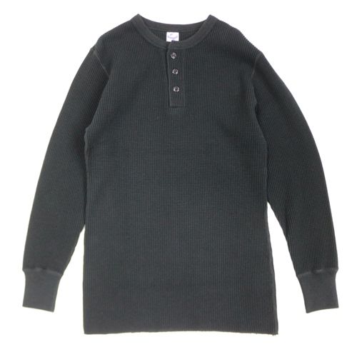【中古】 JELADO ジェラード Mega Thermal Henry Neck メガサーマル ヘンリー素っ首 カットソー 42 黒いこと