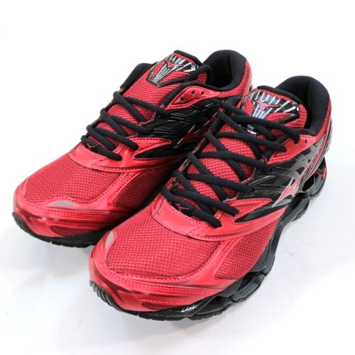 【中古】 MIZUNO ミズノ WAVE PROPHECY LS  縮くれる プロフェシー D1GA333706 US9(27糎) 赤いこと