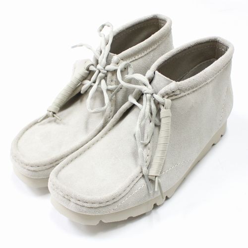 【中古】 Clarks × POST ARCHIVE FACTION 2025 WallabeeBT PAF ワラビー ブーツ 26186608 UK8.5 ベージュ|unstitch 店