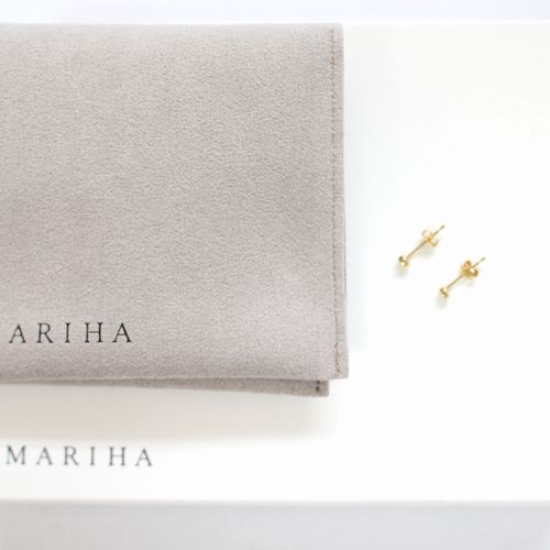 【中古】 MARIHA マリハ 願い星 スタッドピアス K18YG ゴールド ゴールド