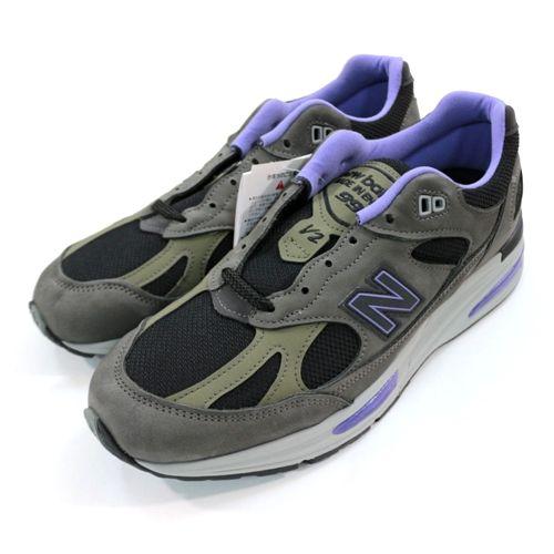 【中古】 newbalance ニュー平衡にする U991GP2 スニーカー US9.5(27.5珊) 濃灰色