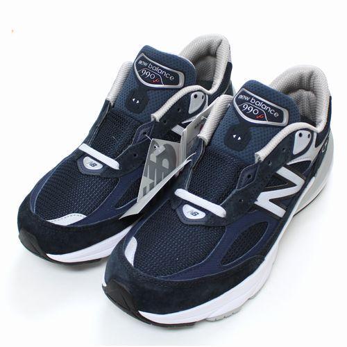 【中古】 newbalance ニュー平衡にする M990NV6 スニーカー US8(26糎) 米国海軍