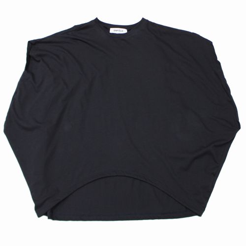 【中古】 ENFOLD エンフォルド 25SS WING SNAPES T-SHIRT ティーシャツ 39 暗灰色