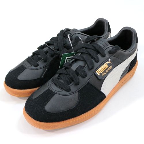 【中古】 PUMA プ―マ Palermo Lth パレルモ なめし革 396464-03 US9(27糎) 黒いこと