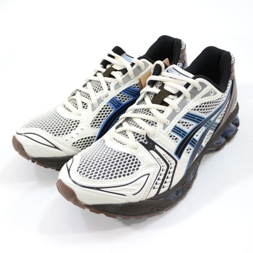 【中古】 asics アシックス GEL-KAYANO 14 先だつもの カヤノ 14 1203A740-104 US9.5(27.5糎) 象牙色