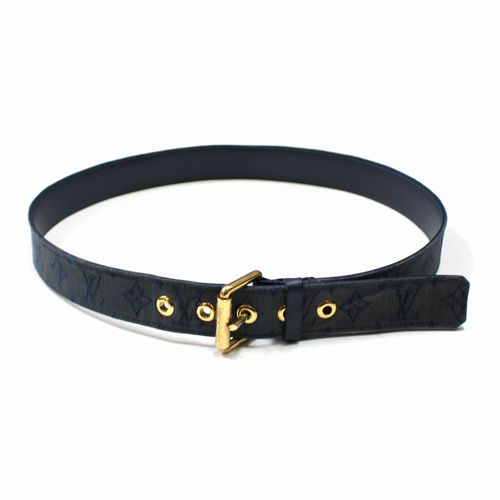 【中古】 LOUIS VUITTON ルイヴィトン モノグラムジーンズ 胴締め 三尺帯 90/36 米国海軍