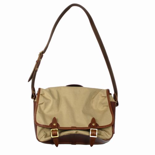 【中古】 ROLLINGDUBTRIO ローリングダブトリオ SATCHEL BAG - LARGE サッチェルバッグ - ラージ ベージュ