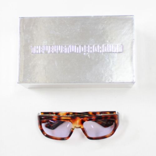 【中古】 JACQUESMARIEMAGE &times; THE VELVET UNDERGROUND VICIOUS 200本限定 190/200 サングラス ブラウン｜unstitch 店