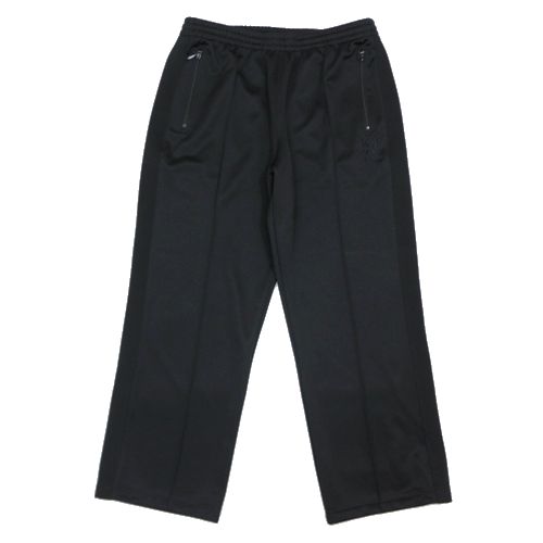 【中古】 Needles ニードルス Charcoal Tokyo 別注 Track Pants Poly Smooth 貨物自動車ズボン下 L 黒いこと