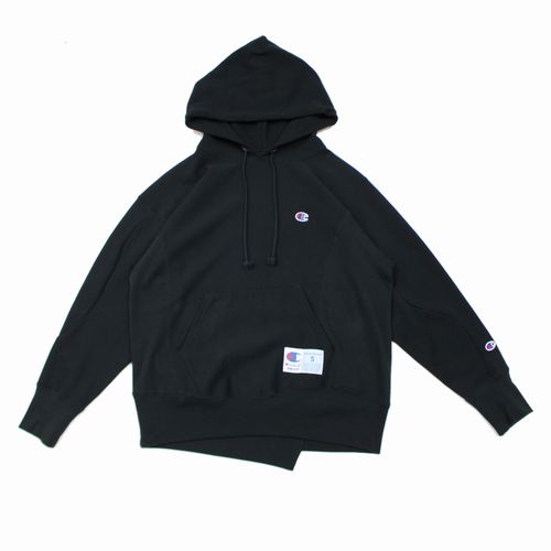 【中古】 UNDERCOVER × Champion 26SS リバースウィーブ(R) フーデッドスウェットシャツ パーカー S 黒いこと
