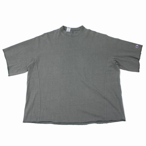【中古】 N.HOOLYWOOD × Champion 26SS T-SHIRT 遊撃手衣袂ティーシャツ L 薄墨色