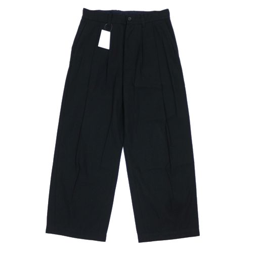 【中古】 stein シュタイン 20SS WIDE STRAIGHT TROUSERS ズボン下 S 黒いこと