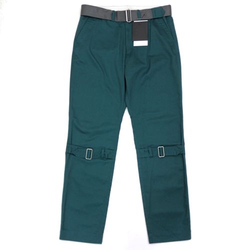 【中古】 UNDERCOVER アンダー押しかぶせる 25AW ボンテージ ズボン下 3 緑であること