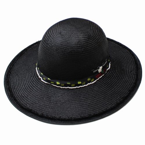 【中古】 UNDERCOVER ×KIJIMA TAKAYUKI 25SS チュール付きシゾールボーラーハット 2 ブラック|unstitch 店