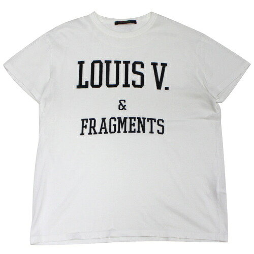 【中古】 LOUISVUITTON × FRAGMENTS ルイヴィトン フラグメント Tシャツ M ホワイト|unstitch 店