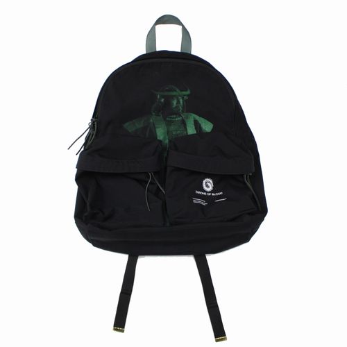 【中古】 UNDERCOVER アンダーカバー 20AW 蜘蛛の巣城 リュック バックパック ブラック|unstitch 店