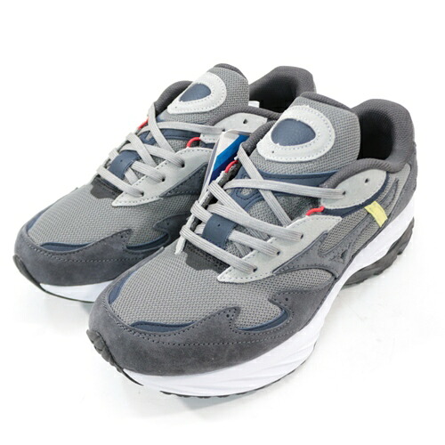 【中古】 mizuno 23SS WAVE RIDER BETA Graphpaper ミズノ &times; グラフペーパー ウェーブライダー US7.5（25.5ｃｍ） グレー｜unstitch 店