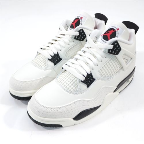 【中古】 NIKE ナイキ AIR JORDAN 4 RETRO OG FC エア ジョーダン 4 レトロ フライトクラブ IM4002-100 US11(29cm) ホワイト|unstitch 店