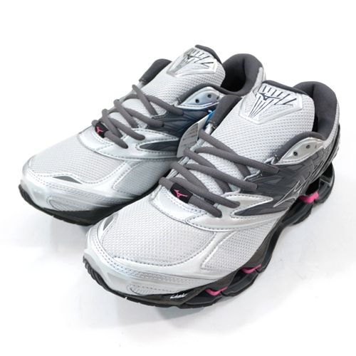 【中古】 MIZUNO ミズノ WAVE PROPHECY LS ウエーブプロフェシー US9(27cm) シルバー｜unstitch 店