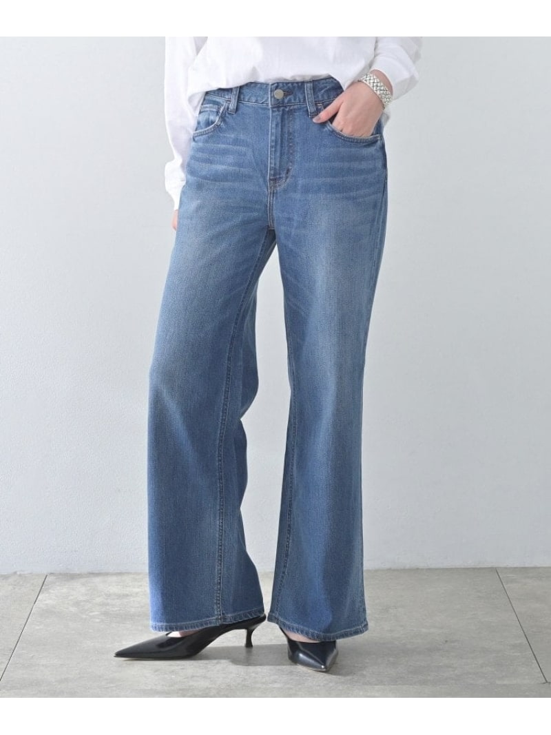 【Healthy DENIM】別注Quiche(キッシュ)セミフレアデニム UNTITLED アンタイトル パンツ ジーンズ・デニムパンツ ブルー【送料無料】[ Fashion]｜UNTITLED 12,870円