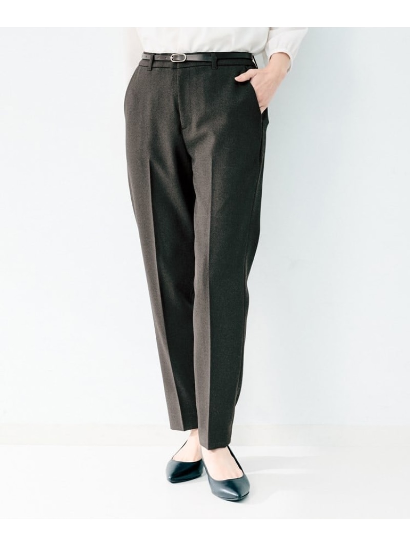【SALE／60%OFF】杢調テーパードパンツ UNTITLED アンタイトル パンツ その他のパンツ グレー ネイビー【RBA_E】【送料無料】[ Fashion]