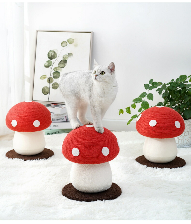 即発送可能】 uofeshop 猫の爪とぎ ねこのおもちゃ 猫タワー キャットタワー 猫用品 きのこ型 インテリア 頑丈 長持ち 縦置き型 天然サイザル麻紐 爪とぎポール ブラウン 猫爪とぎポール 猫用 爪研ぎ 猫つめとぎ 猫タワーインテリア 天然麻紐 組み立て簡単 sitedev ... 猫の爪とぎ ねこのおもちゃ 猫タワー キャットタワー 猫用品 きのこ型 インテリア 頑丈 長持ち 縦置き型 天然サイザル麻紐 爪とぎポール ブラウン 猫爪とぎポール 猫用 爪研ぎ 猫つめとぎ 猫タワーインテリア 天然麻紐 組み立て簡単
