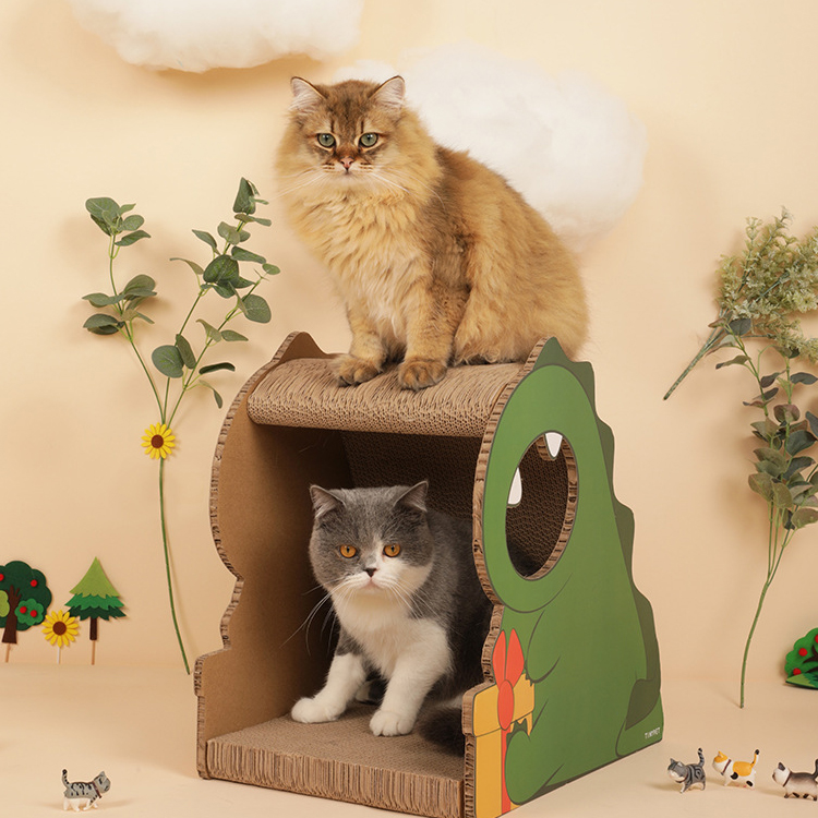 楽天市場】猫用 爪とぎ とびばこ とんで ミルにゃん つめとぎ 猫