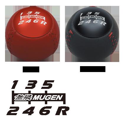 MUGEN / 無限 レザーシフトノブ 6MT用 　シビック タイプＲ　FK2 用 11,880円