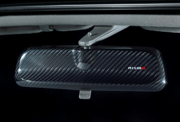 nismo / ニスモ　ドライカーボン ルームミラーカバー スカイライン（R32、R33、R34）用
