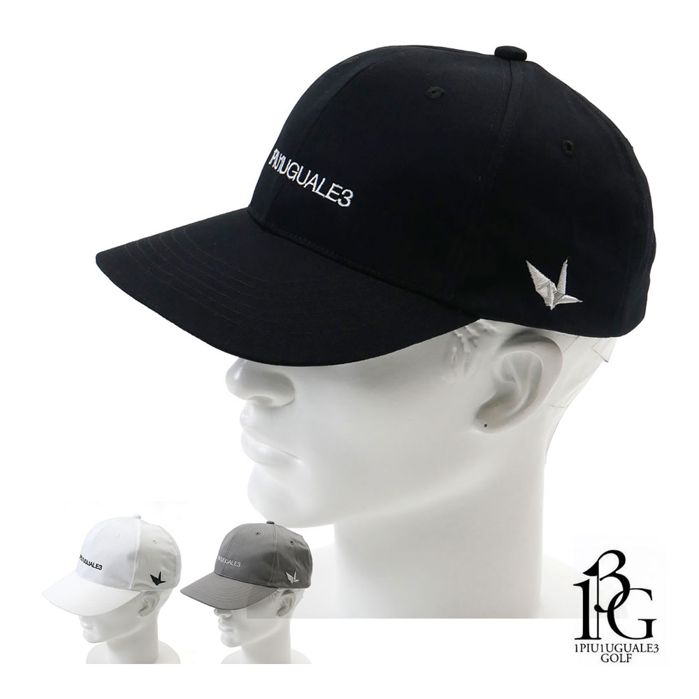 1piu1uguale3 GOLF キャップ　メンズ　レディース 1piu1uguale3 GOLF キャップ 帽子 ロゴ ユニセックス ゴルフ