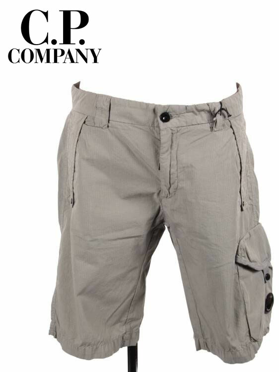 C.P. COMPANY ショートパンツ 48 ライトグレー CP COMPANY｜SHORTS (Light Fleece Shorts (14CMSB021A 0022