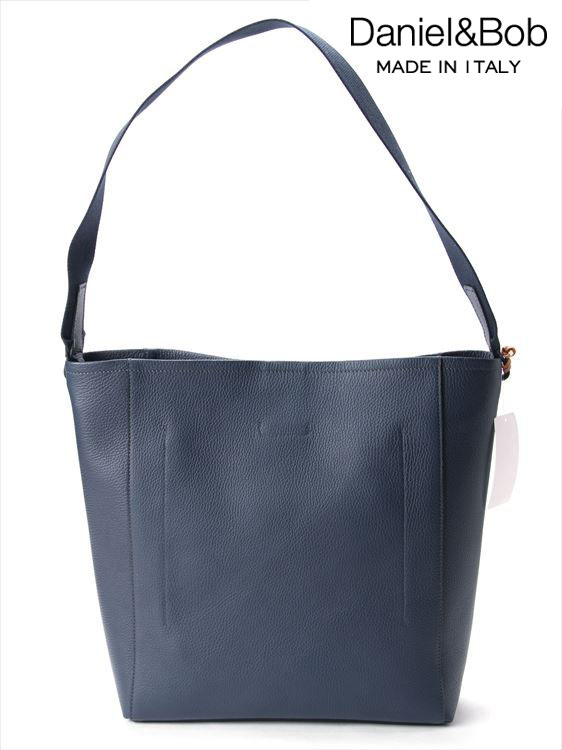 【30%OFFセール】国内正規品 Daniel & Bob ALVISE SH レザーワンショルダーバッグ ネイビー U473SH ALCE アルチェ ダニエル&ボブ