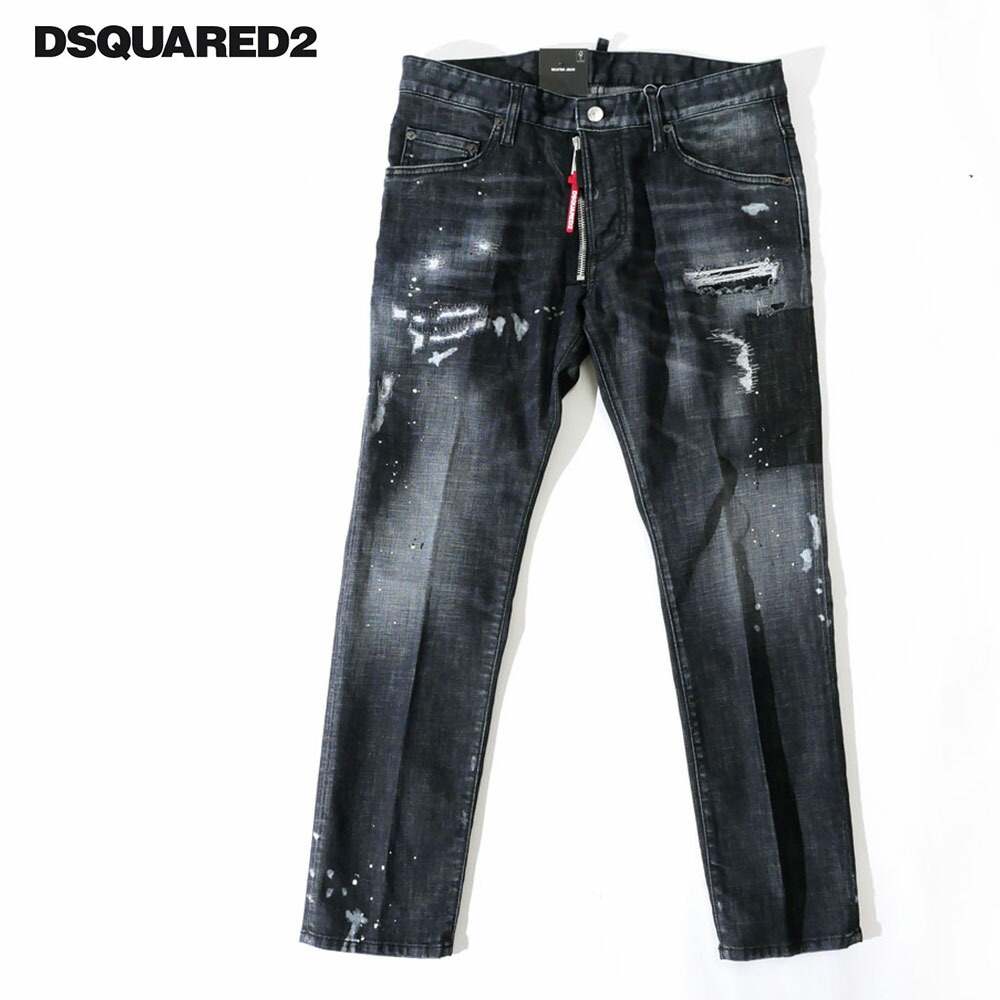 50 DSQUARED2 SAILOR JEANS ブラック　セーラー　デニム 楽天市場】【50】DSQUARED2 / ディースクエアードSAILOR JEAN