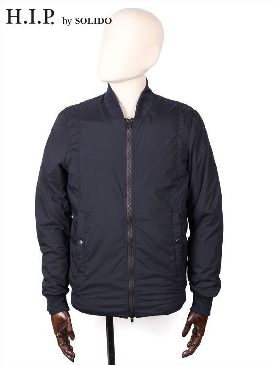 楽天市場 Offセール 国内正規品 H I P By Solido Trama Ma 1 フライトジャケット ネイビー Msh19a409 ミリタリージャケット ナイロン Hip エイチアイピーバイソリード Un Passo Avanti