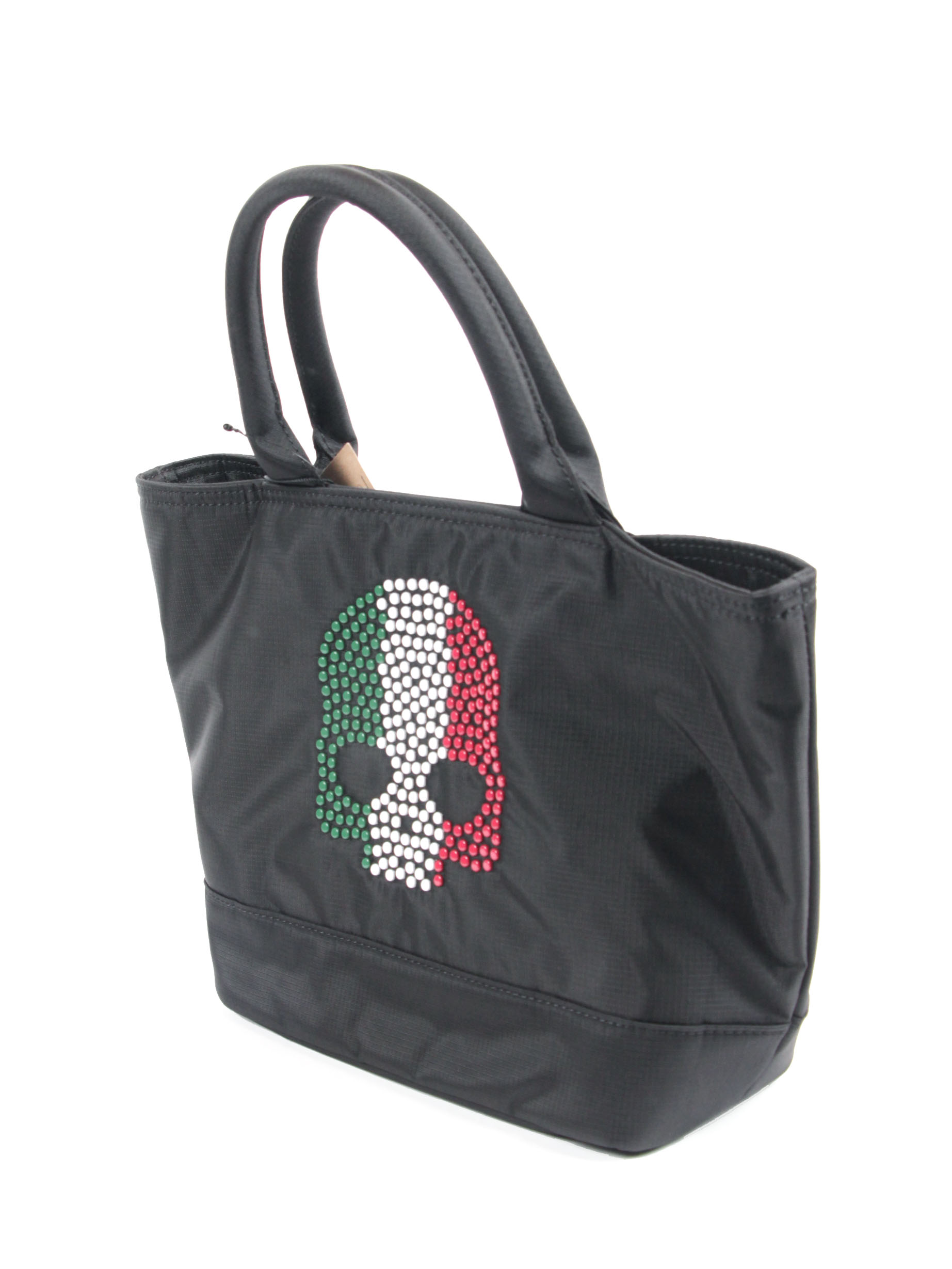 人気no 1 本体 楽天市場 Hydrogen Bag ハイドロゲンバッグ スタッズ スカル イタリア ロゴ ファスナー付き ジップ付き ミニトートバッグ 4 ブラック 国内正規品 Un Passo Avanti 数量限定 Rgsmarbleandgranite Com